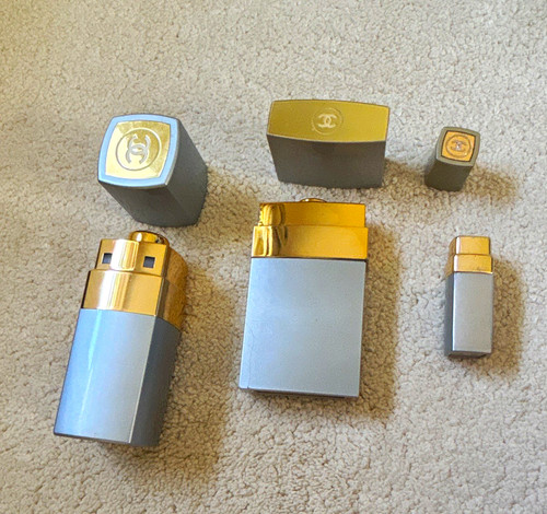 Chanel grey gold empty - grey,
