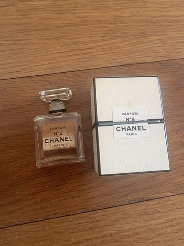 Empty miniature vintage chanel - vintage,