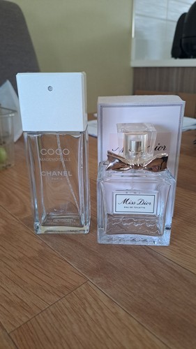 Empty genuine perfume - genuine, bottles