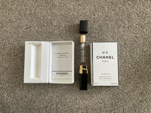 Chanel empty bottle with - empty,