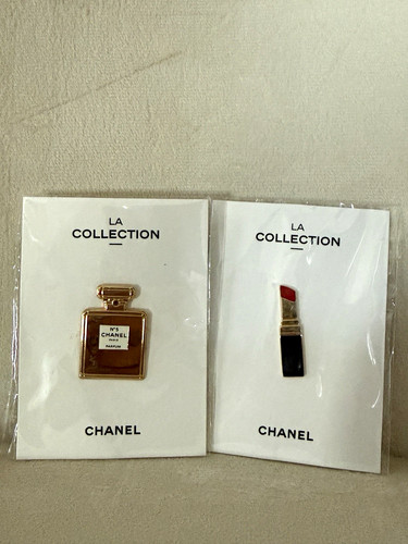 Chanel beaute gold metal - chanel, pin