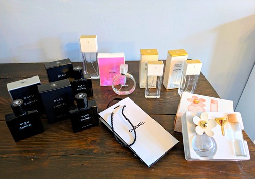 Chanel empty bottles and boxes - bottles,