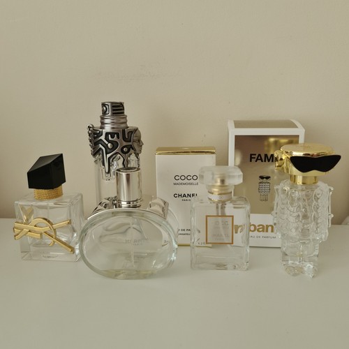 Empty perfume bottles - perfume,
